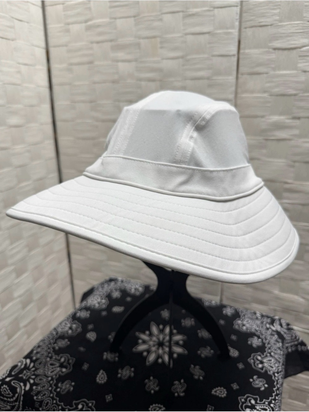 Coolibar White Wide-Brim Sun Hat